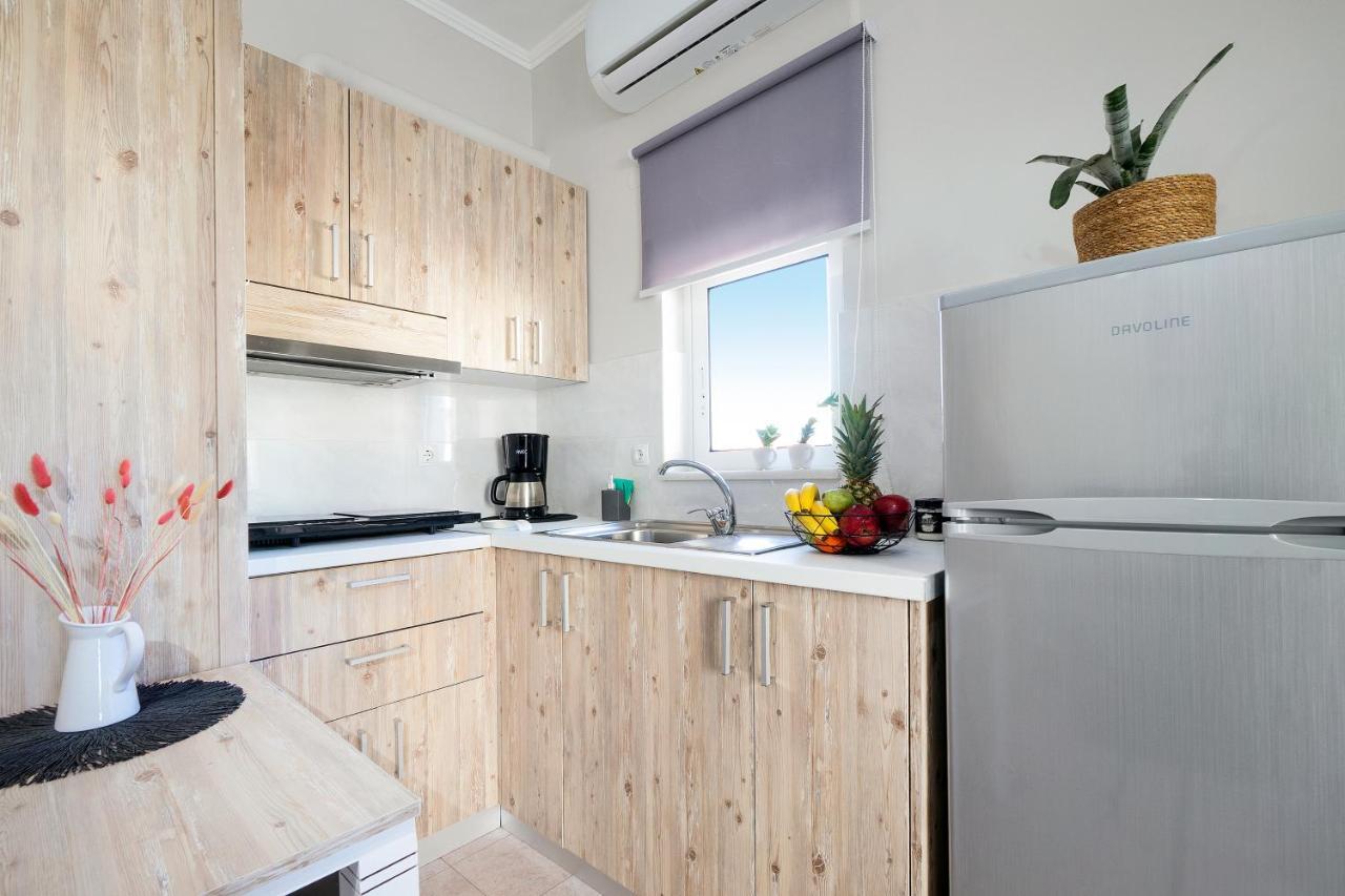 하니아 Casa Maria 300 Meters From The Sea 아파트 외부 사진